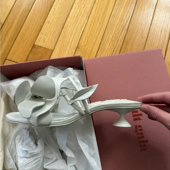 CULT GAIA Colette Sandal in Antique White - Picture 5 of 7